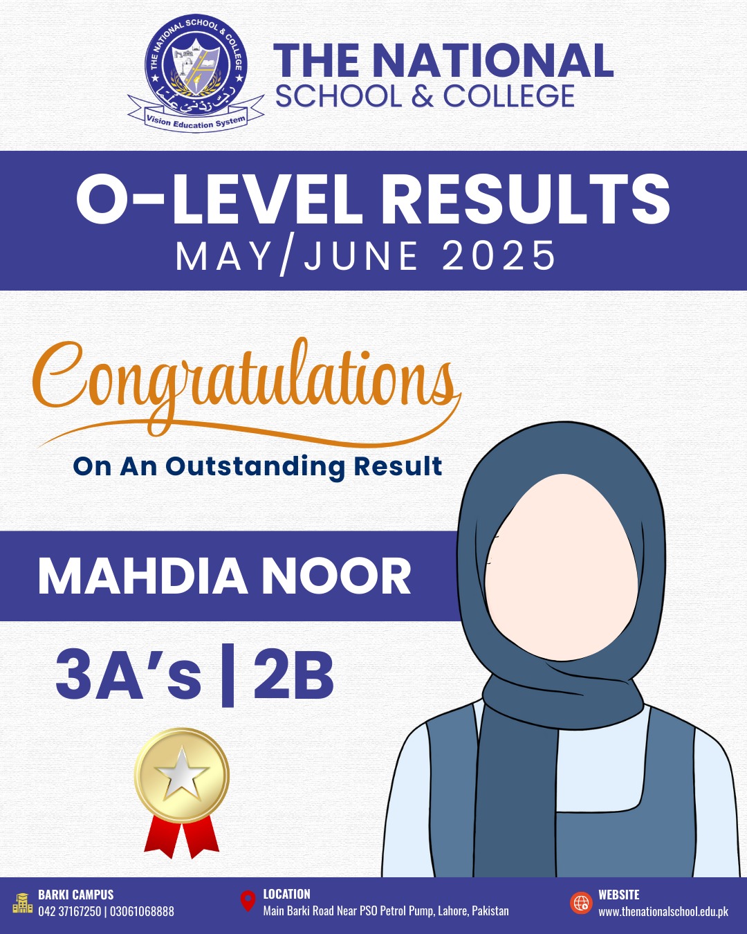 The National - Mahdia Noor has achieved remarkable results with 3A’s ...