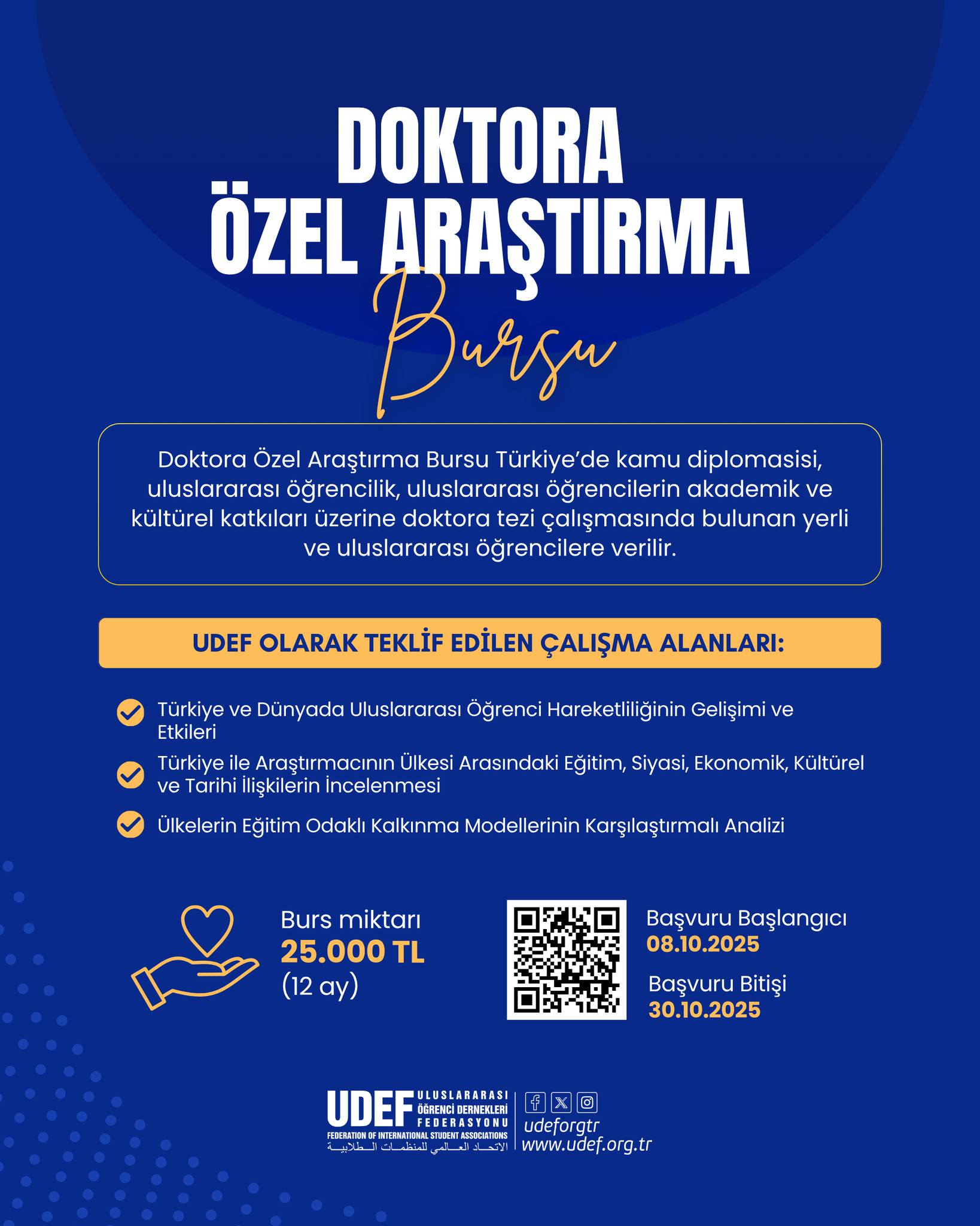 UDEF - UDEF Doktora Özel Araştırma Bursu Türkiye’de kamu diplomasisi ve ...