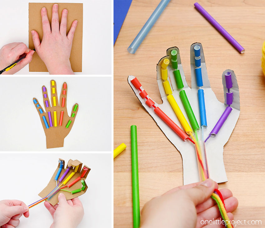 🖐️ Build your own working robot hand... - One Little Project | Facebook