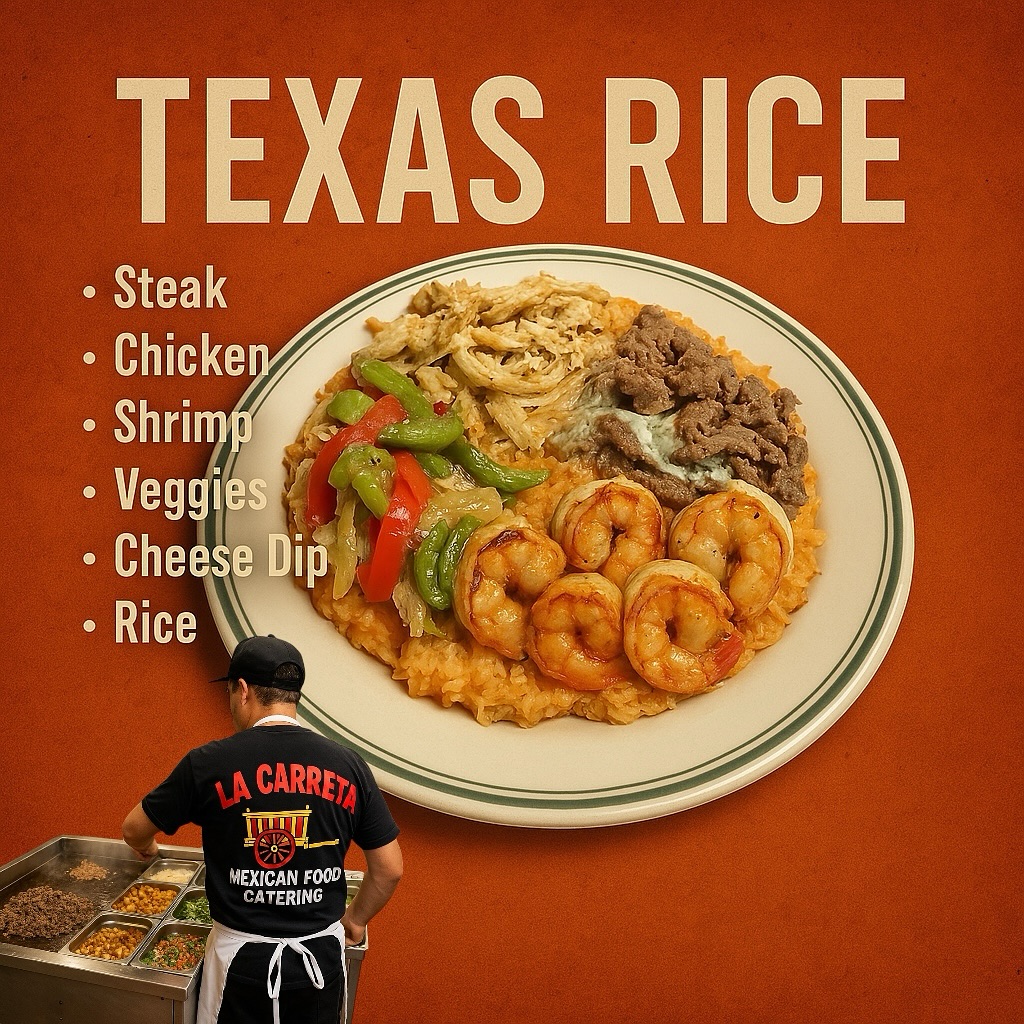 🌟 Introducing Texas Rice! 🌟... - La Carreta Mexican Grill | Facebook