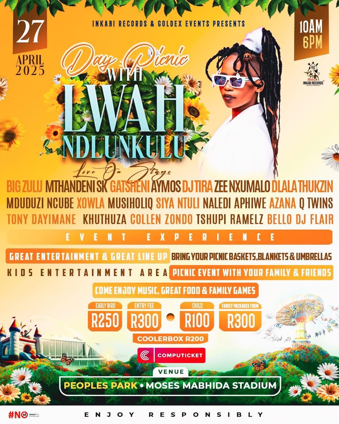 Lwah - Only 2 weeks Left ⏳, Get ur tickets on Computicket . 27 April at ...