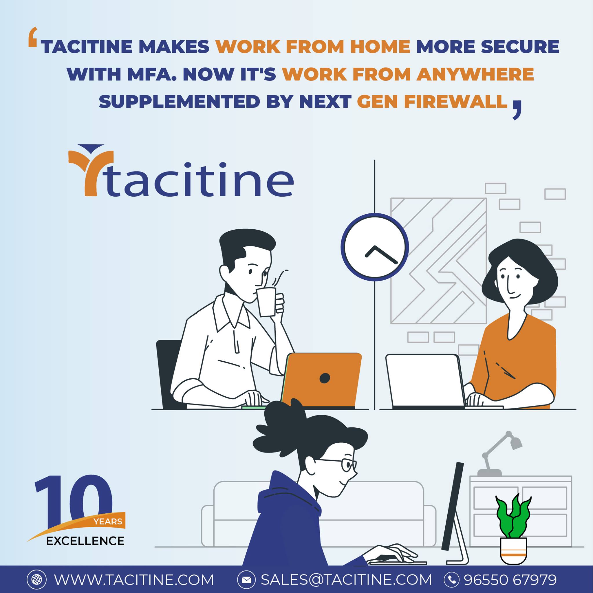 Tacitine - Tacitine makes work from home more secure with MFA. Now it's ...