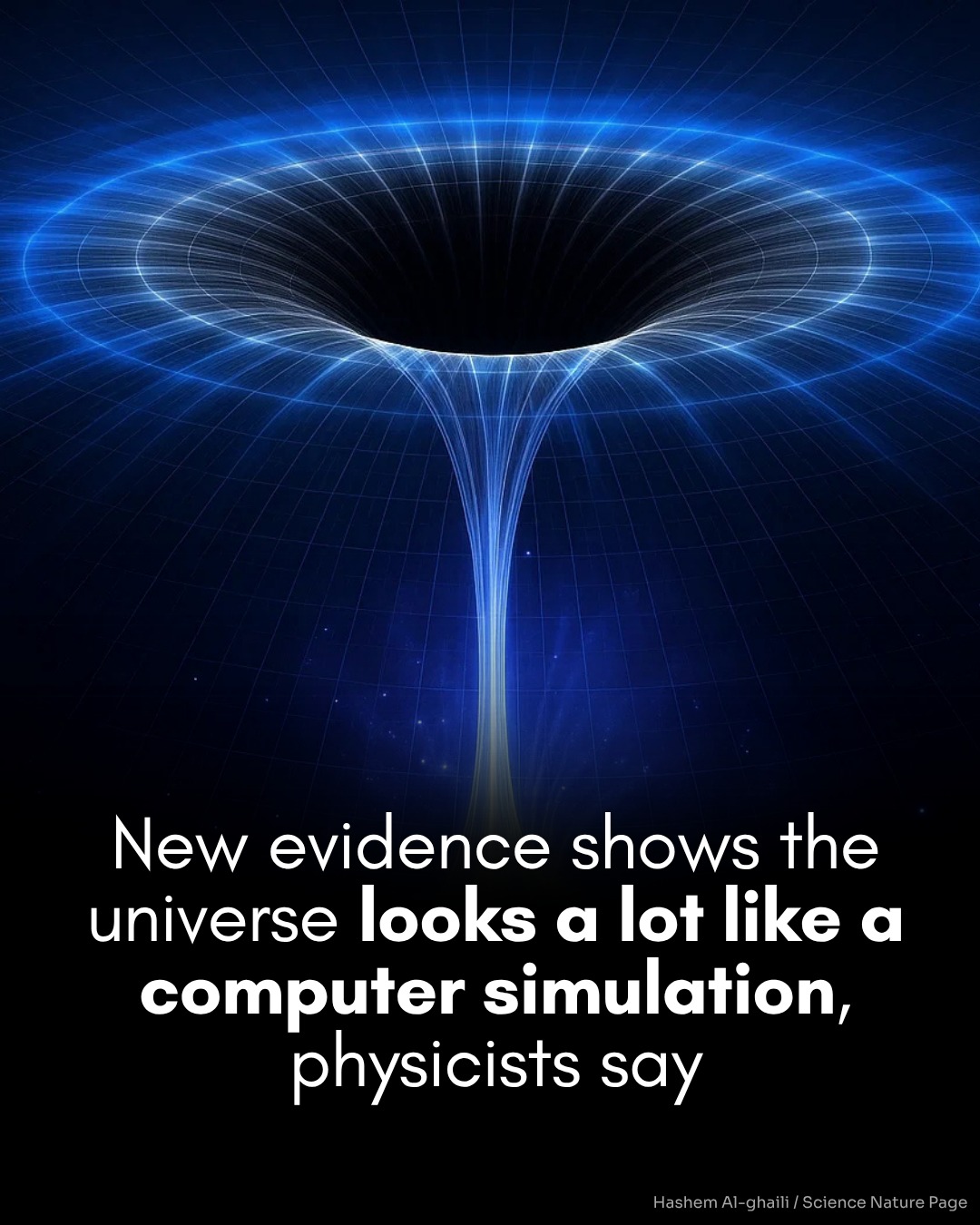 Hashem - New research indicates our universe might be a simulation ...