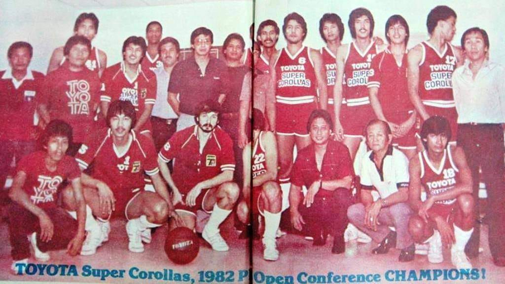 SPORTS - Toyota Super Corollas 1982 Open Conference Champion Won over ...