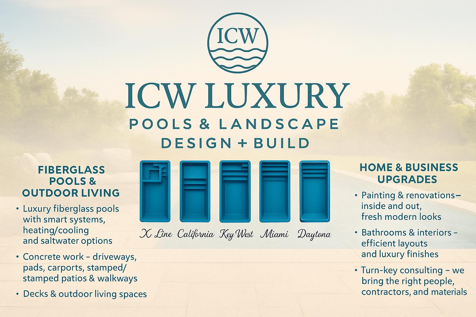 Fresh Look at Icw Luxury Pools Landscape Design Build