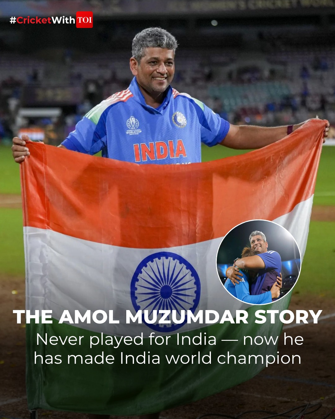 #AmolMuzumdar, a domestic... - The Times of India | Cricket | Facebook