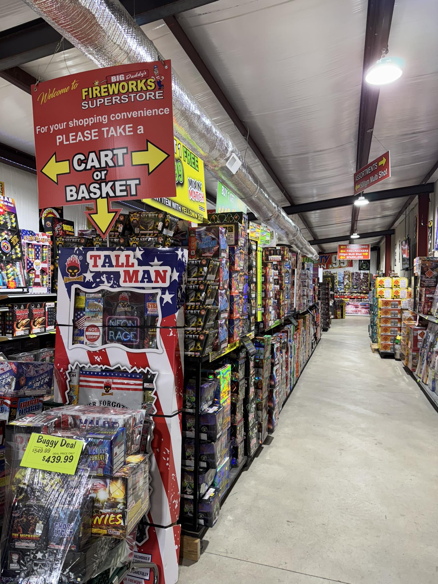 Big Daddy's Fireworks Superstore | New Tazewell TN