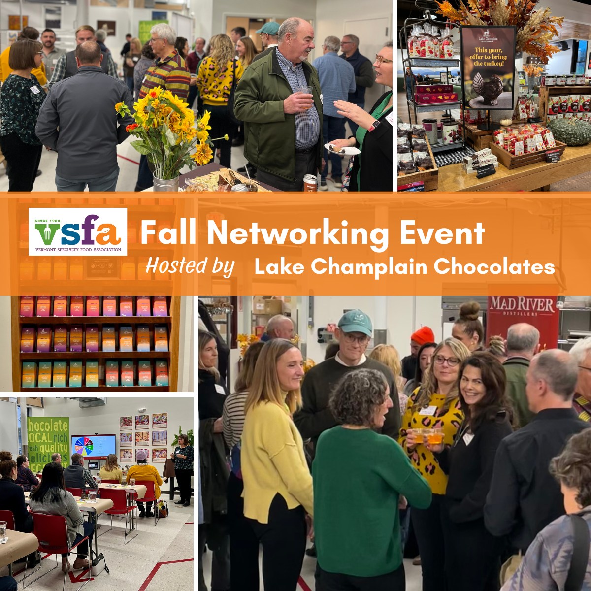 Vermont - Our Fall Networking Event at Lake Champlain Chocolates had ...