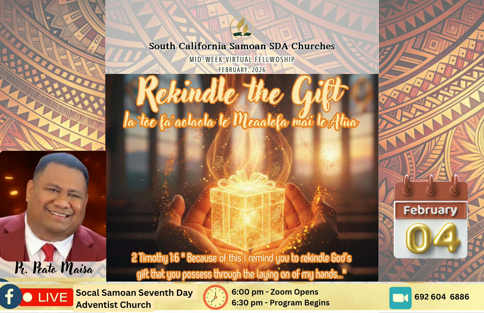 We invite you to join... - So-Cal Samoan SDA Church Services | Facebook