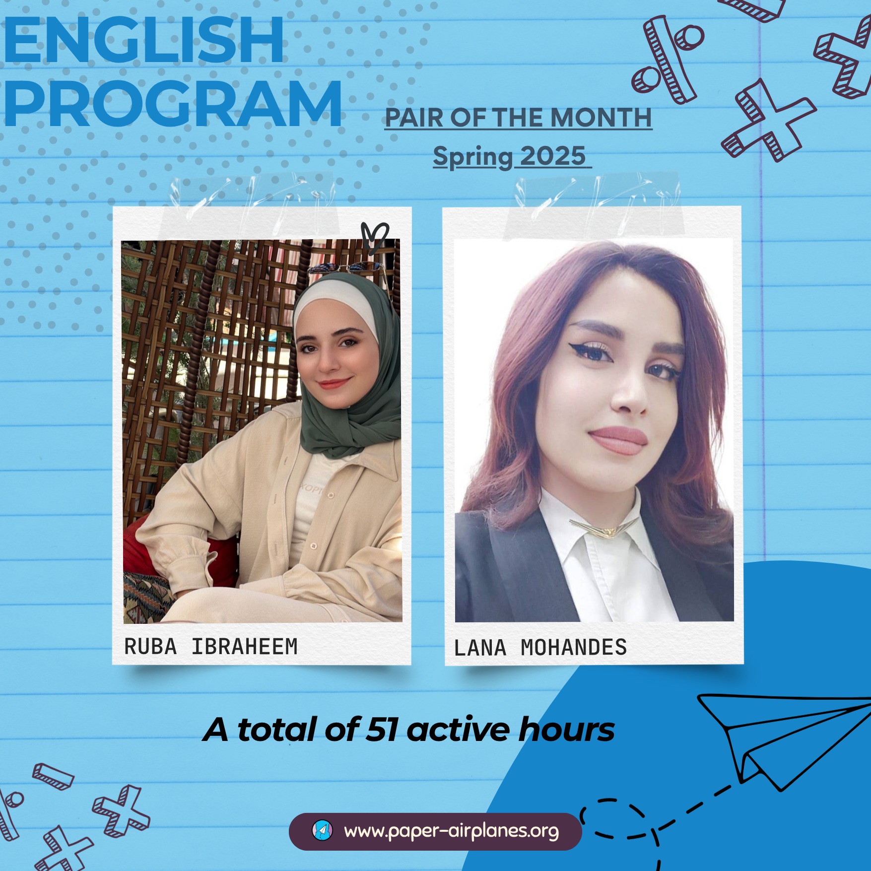 Paper - 🌟#3rd Pair of the Month — Spring 2025 🌟 Huge congratulations to ...