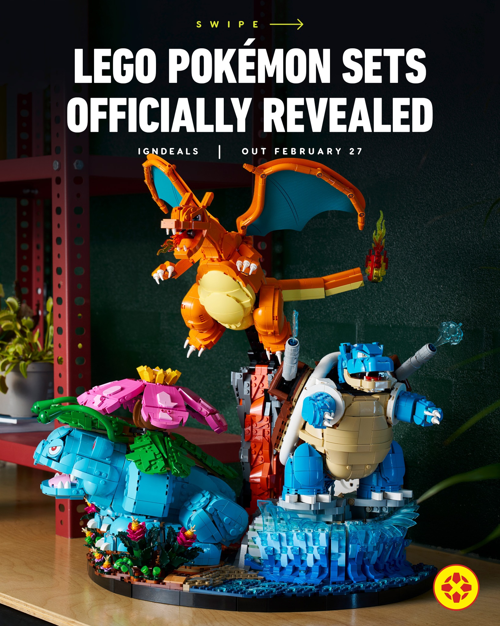 IGN Finds - The first LEGO Pokémon sets have been... | Facebook
