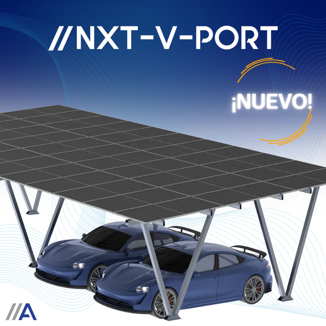 NUEVO!! ☀🚗⚡ Conoce NXT-V-PORT... - Aluminext Solar Racking | Facebook