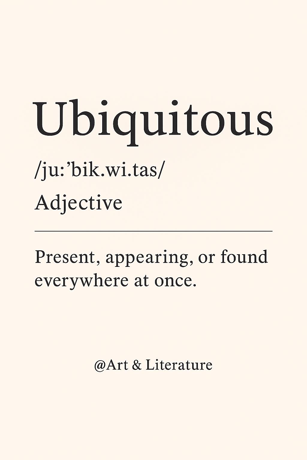 Art - 🧾 Today’s word of the day Example: In the digital age ...