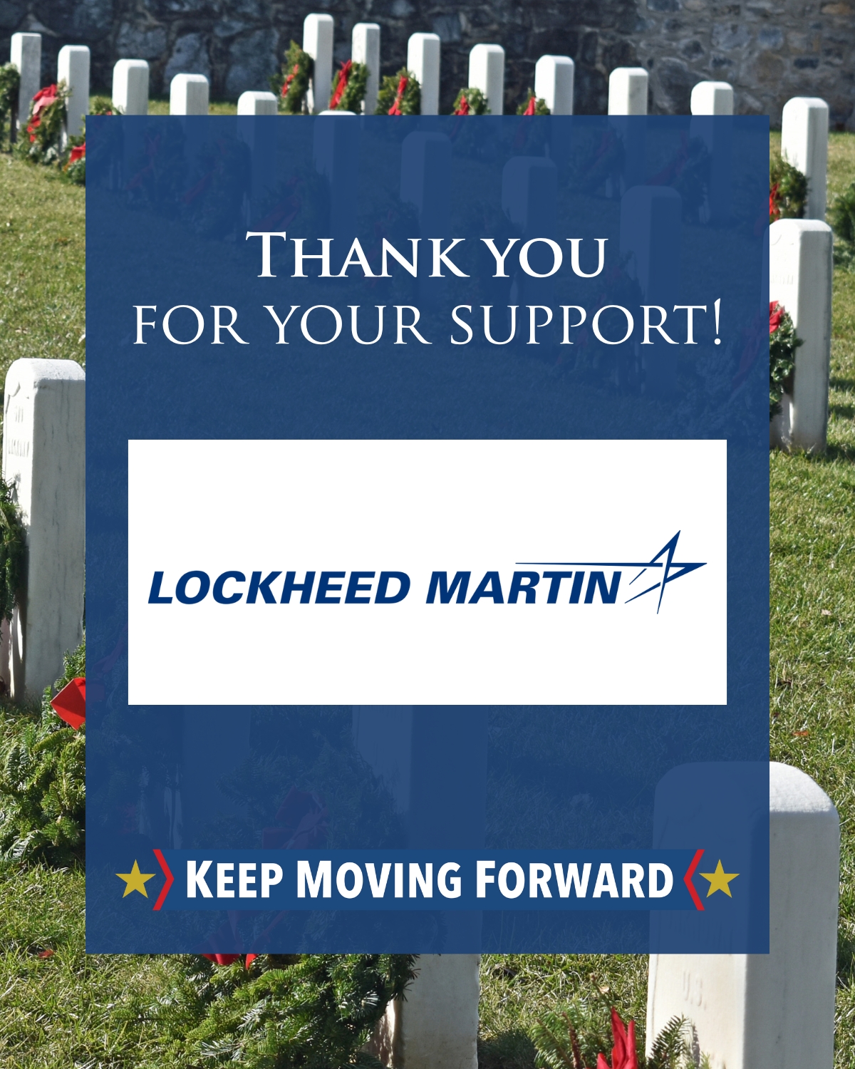 Wreaths - Thank you for your support, Lockheed Martin! | Facebook
