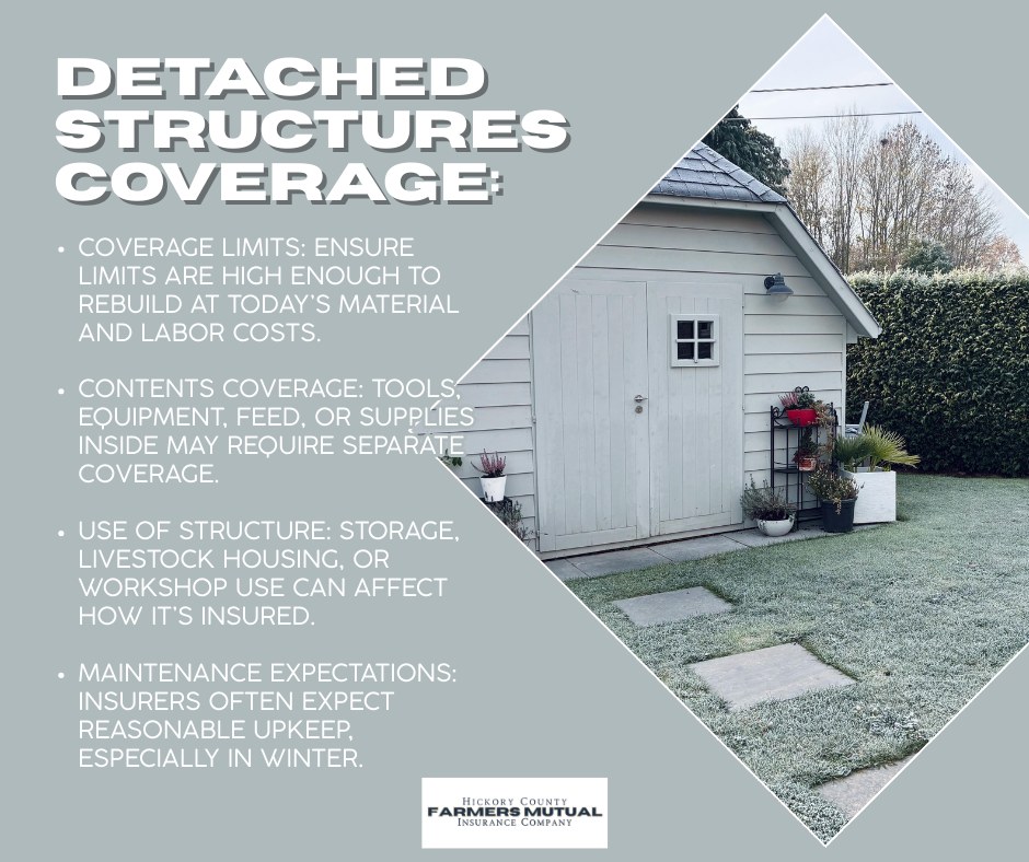 Detached... - Hickory County Farmers Mutual Insurance Company | Facebook