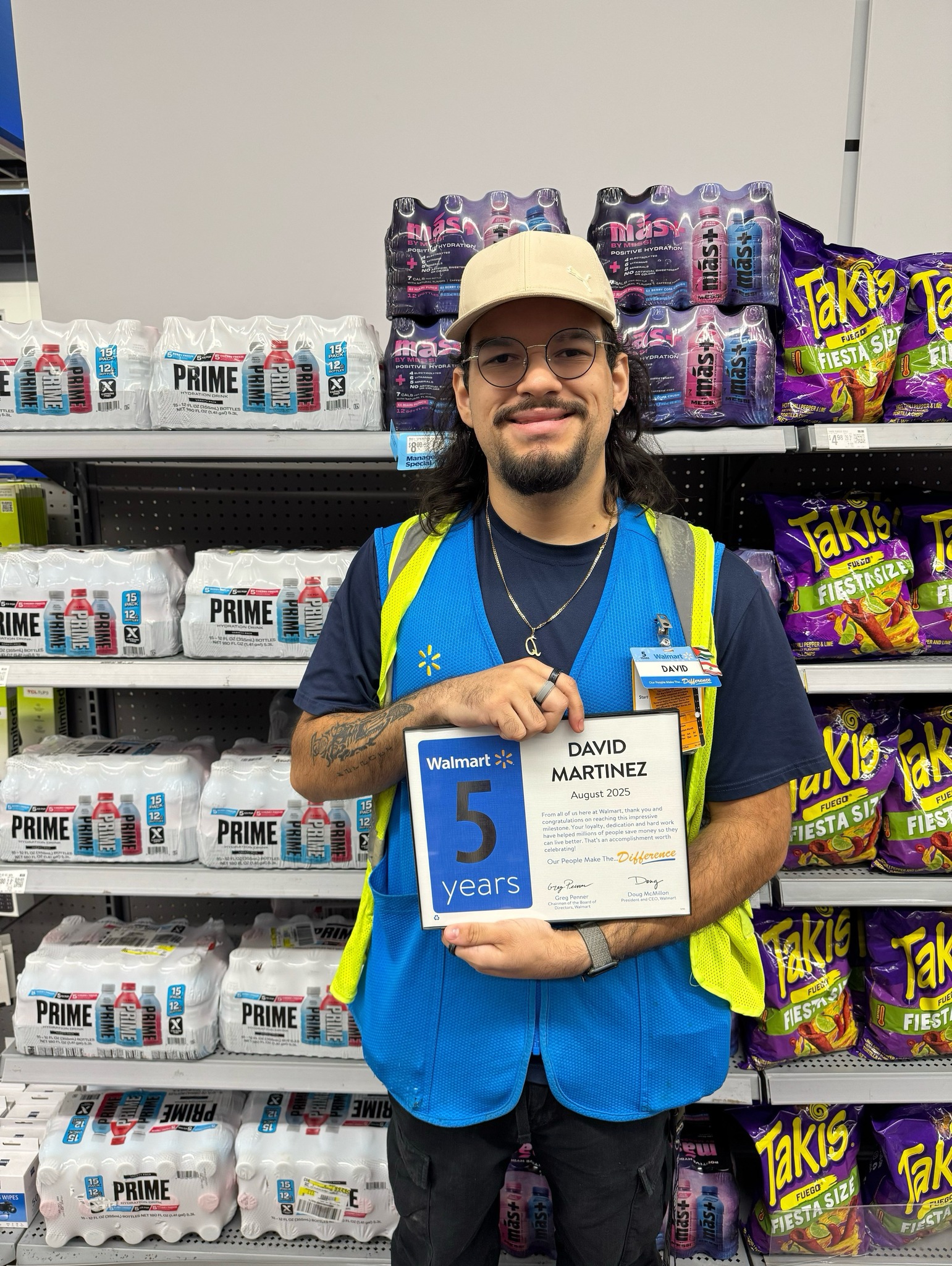 Walmart - David has been with us 5 years today, and we couldn't be more ...