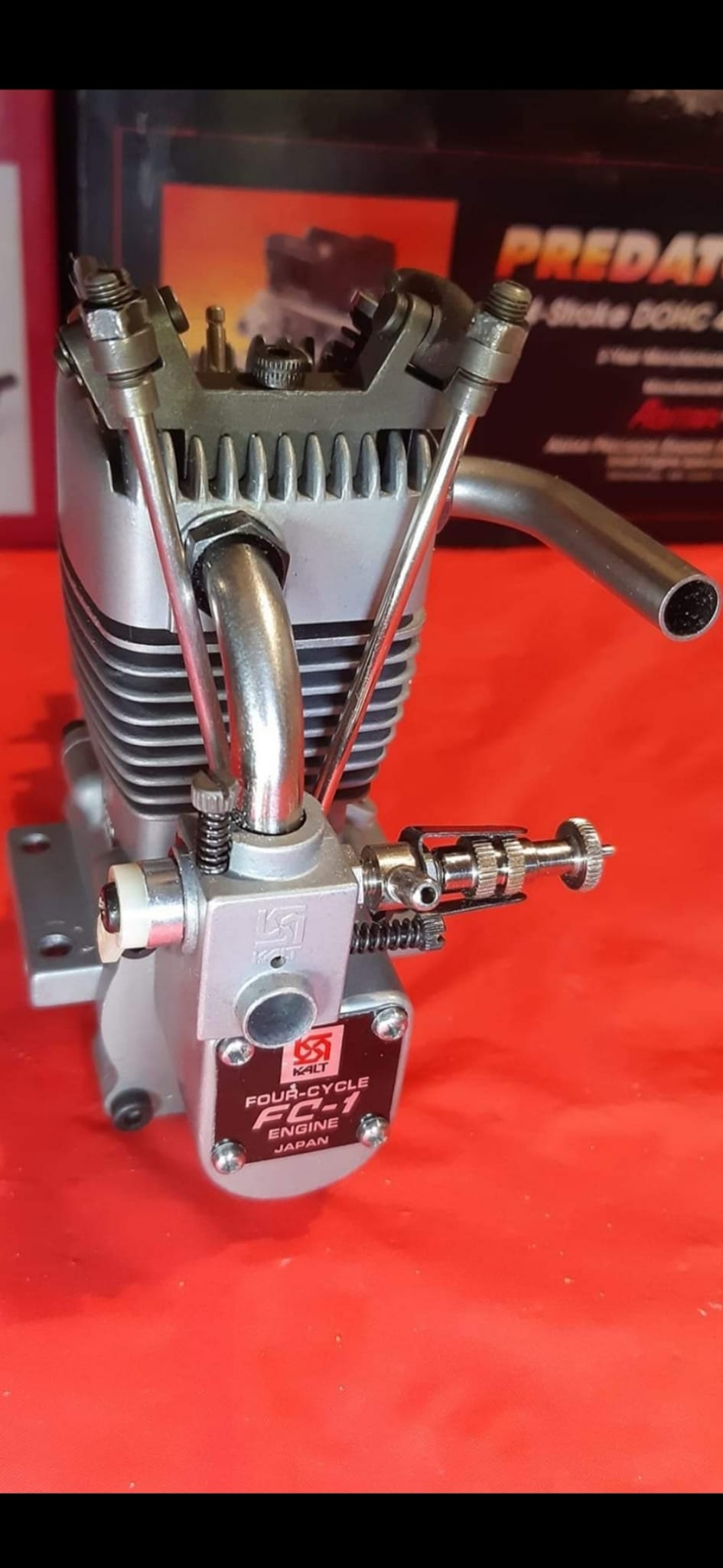KALT FOUR-CYCLE ENGINE FC-1 ラジコン用エンジン KALT 45 fc1: four stroke progenitor
