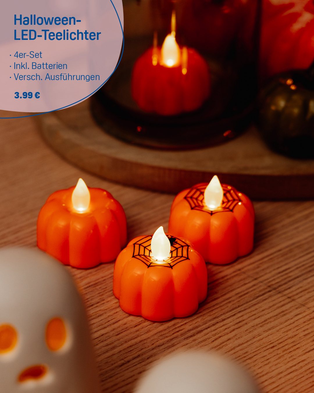🕯🎃 Halloween steht bald vor der Tür! Und ihr findet diese Woche in der IDEENWELT alles, was ihr für einen perfekten Halloween Abend gebrauchen könnt. 🎃👻 Mein persönlicher Favorit: Die schwebenden Ker