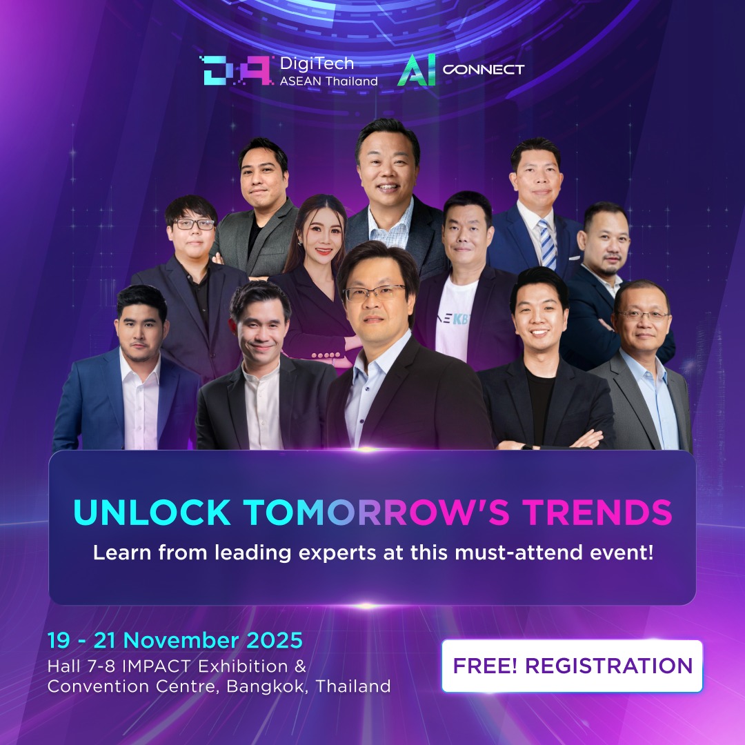 DigiTech - DigiTech ASEAN Thailand & AI Connect 2025 offers more than ...