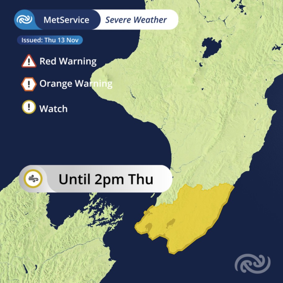 ⚠️Severe Weather Update⚠️... - MetService New Zealand | Facebook