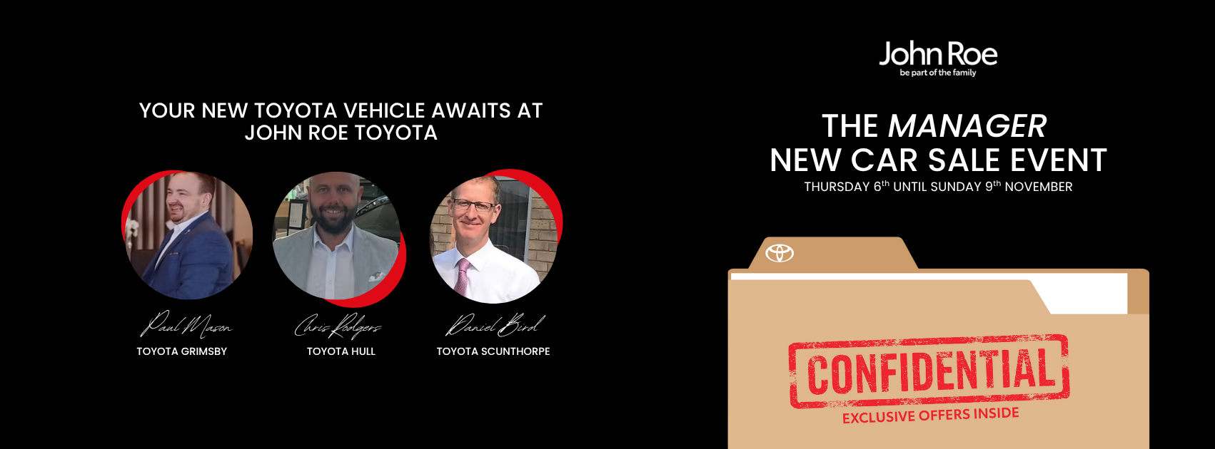 John Roe Toyota | Kingston upon Hull