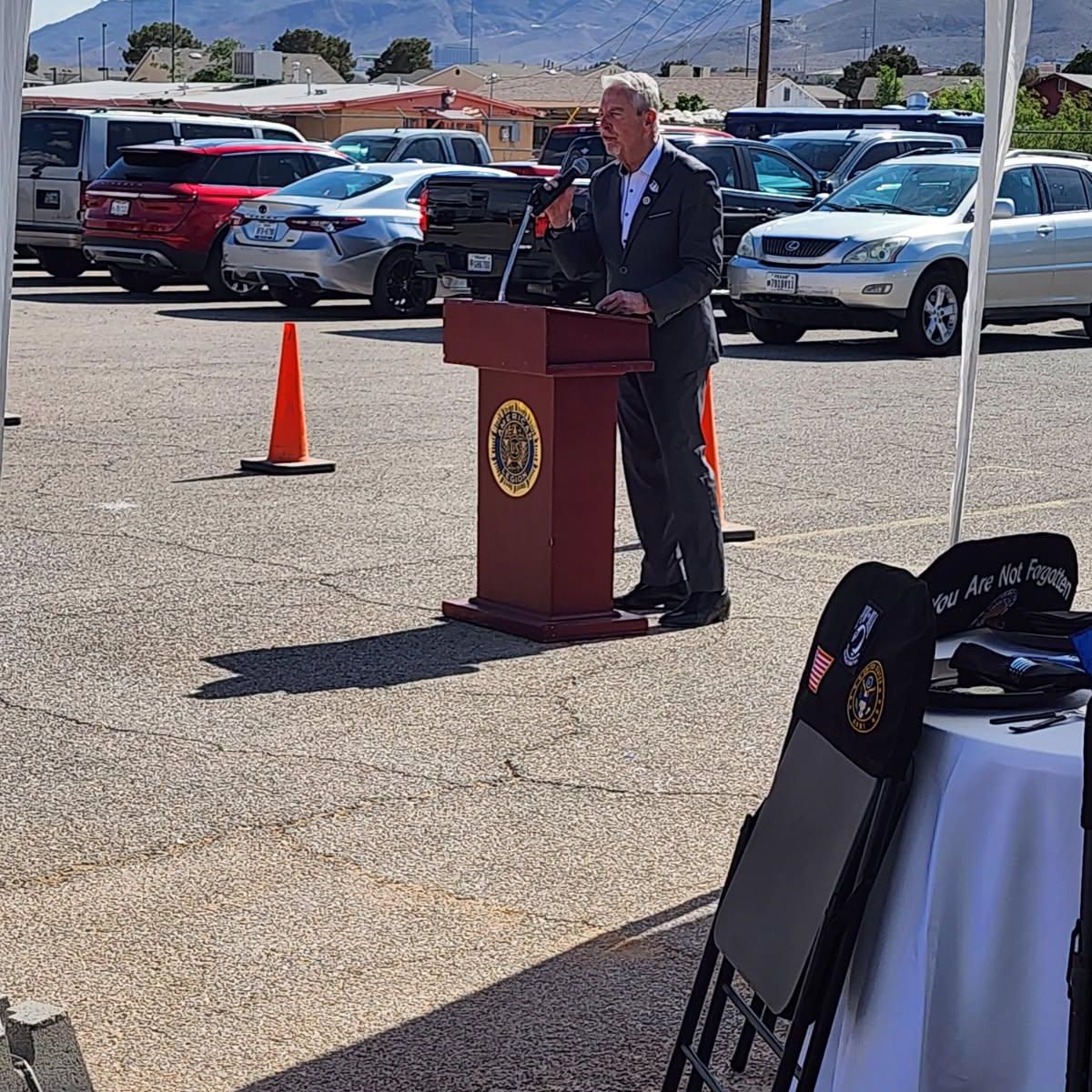 El Paso County... - El Paso County Judge Ricardo Samaniego