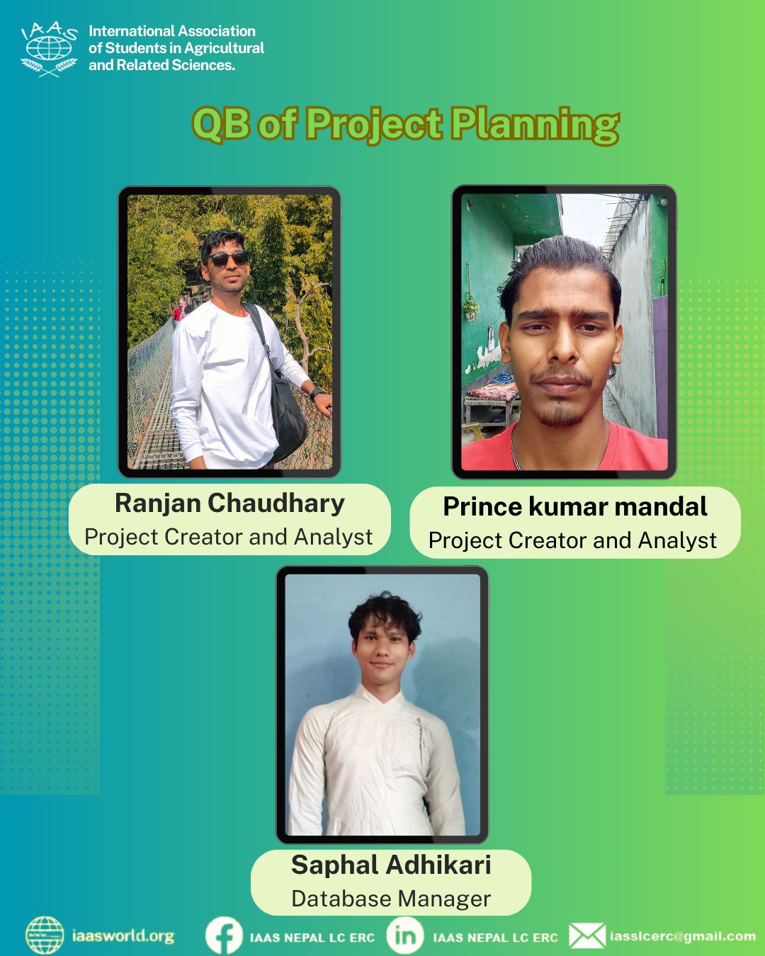 IAAS Nepal LC ERC added a new photo. - IAAS Nepal LC ERC