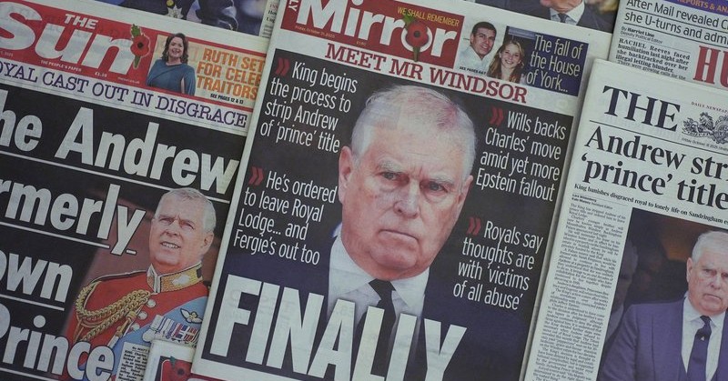 Linguahouse.com - 👑 New Lesson: Prince Andrew stripped of... | Facebook