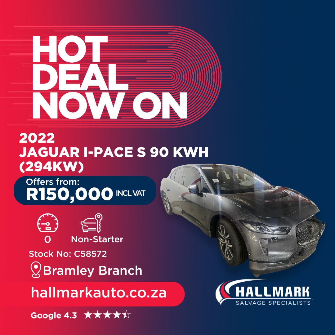 Hallmark Auto - 🔥 HOT DEAL NOW ON!!! JAGUAR I-PACE S 90... | Facebook