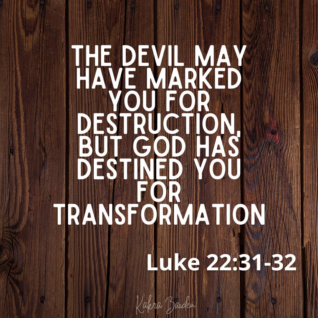 Kakra - KAKRA BAIDEN: AIR POWER QUOTE Luke‬ ‭22‬:‭31‬-‭32‬ “And the ...