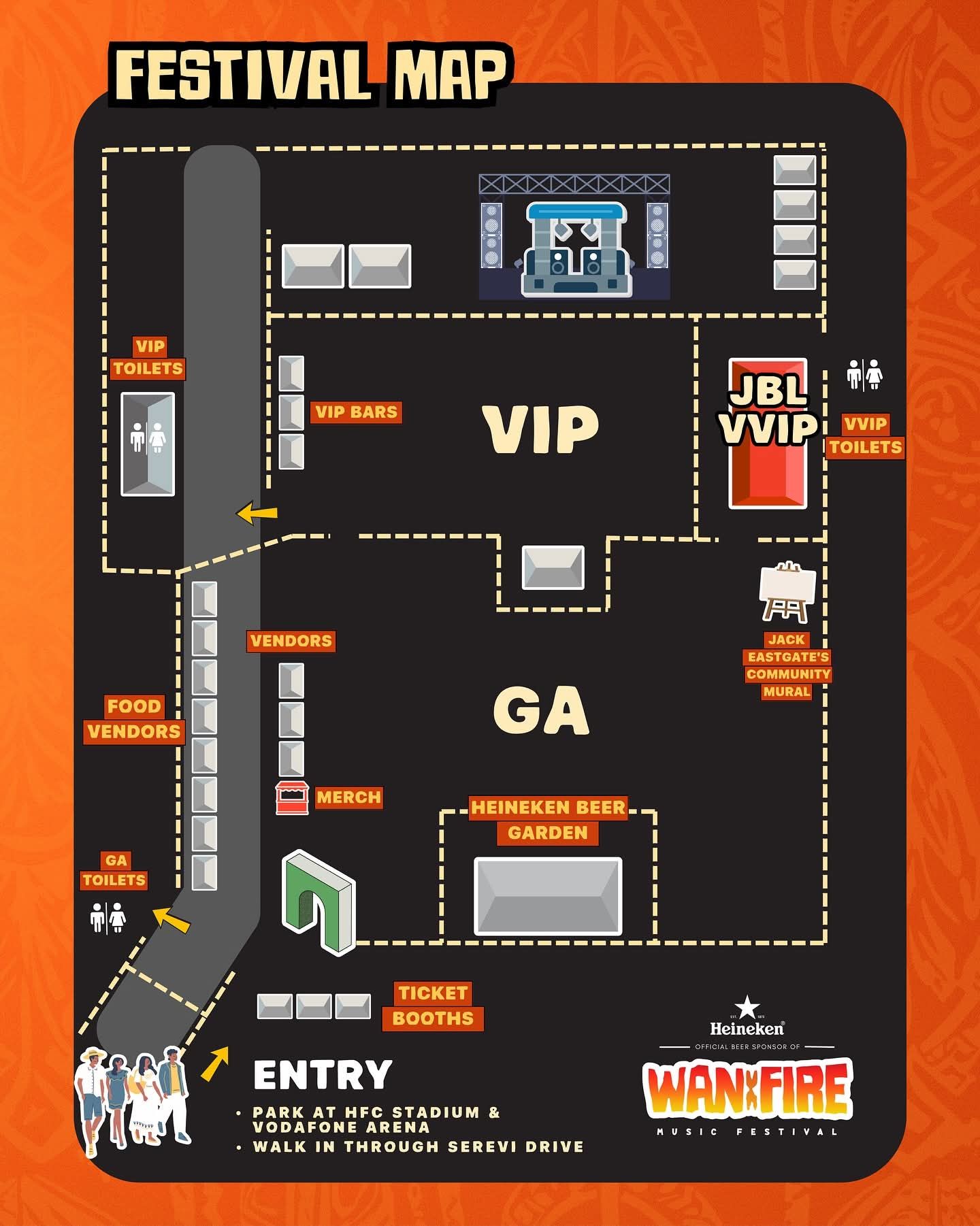 Your WanFire festival map of... - Fiji Sports Council | Facebook