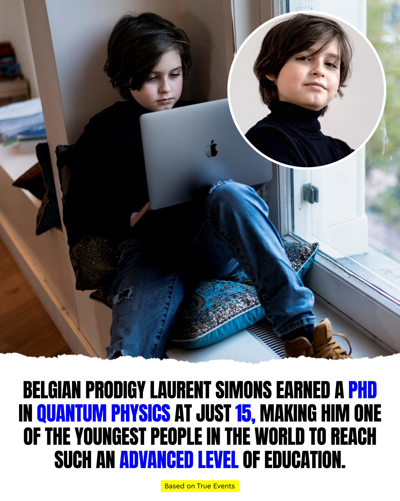Based - Belgian prodigy Laurent Simons has achieved an extraordinary ...
