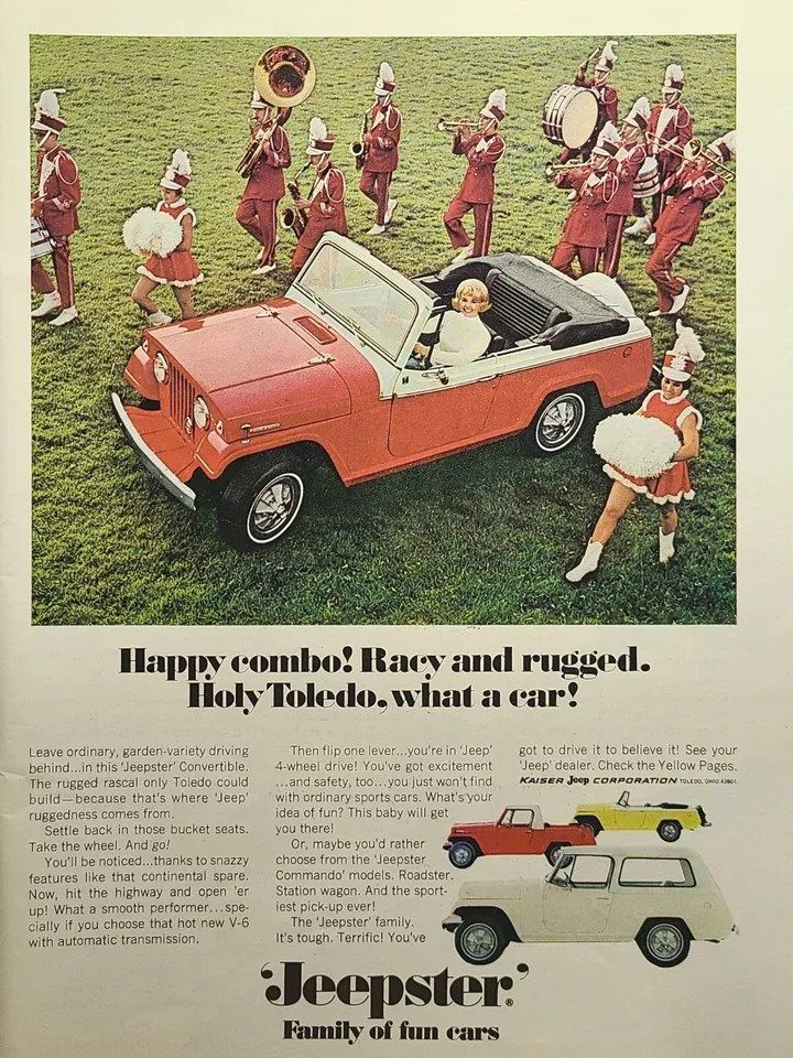 Legendary - Happy combo! Racy and rugged! Holy Toledo, what a car ...