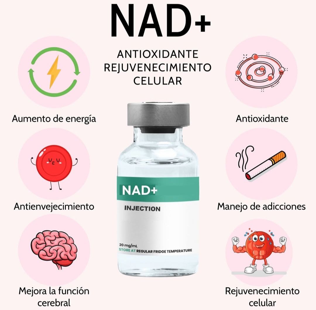 Dr. - 🚨 Ya DISPONIBLE 🚨 Inyectable o Intravenoso 💉 NAD+ 🧬 Ofrece ...