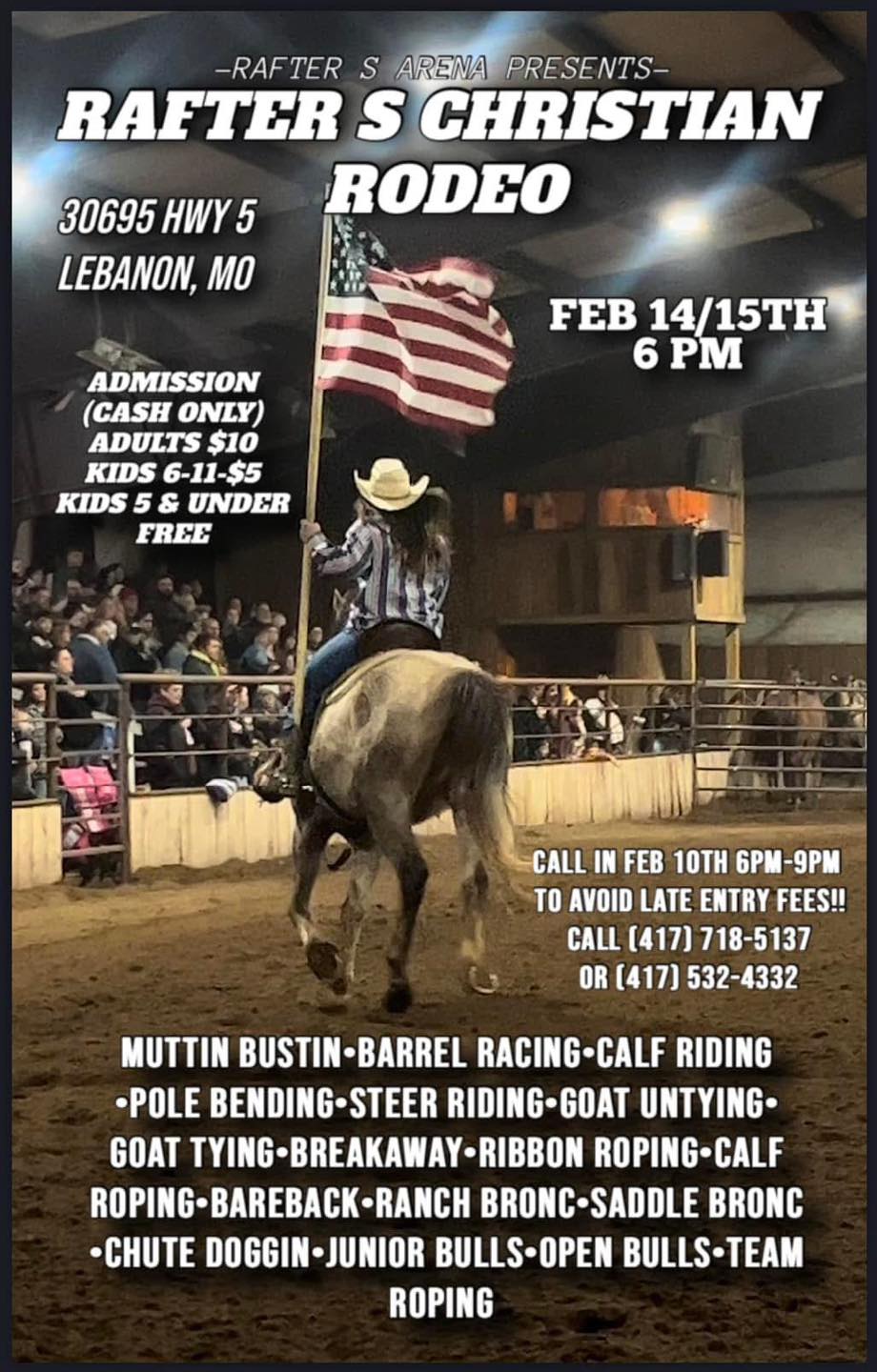Rafter S Arena | Lebanon MO