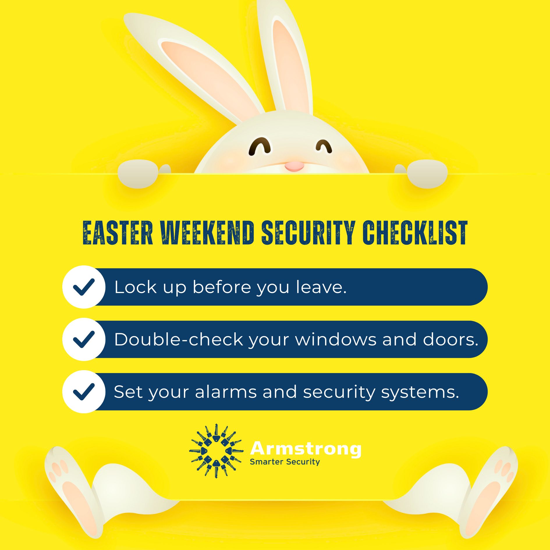 🐣🔑 Happy Easter from the team... - Armstrong Smarter Security | Facebook