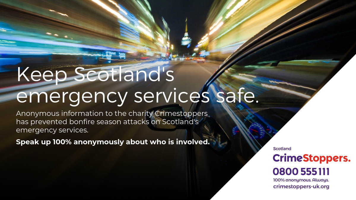 Crimestoppers - Help keep Scotland’s emergency services... | Facebook