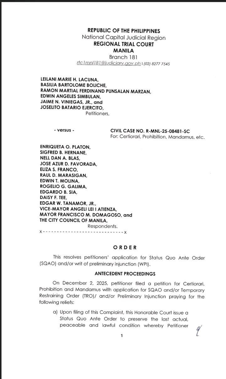 Batas PH - LOOK: The Manila Regional Trial Court (RTC)... | Facebook