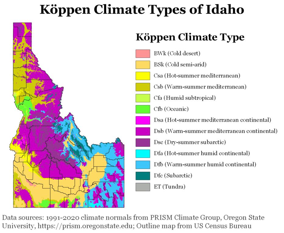 Brilliant - Idaho Climate Map | Facebook