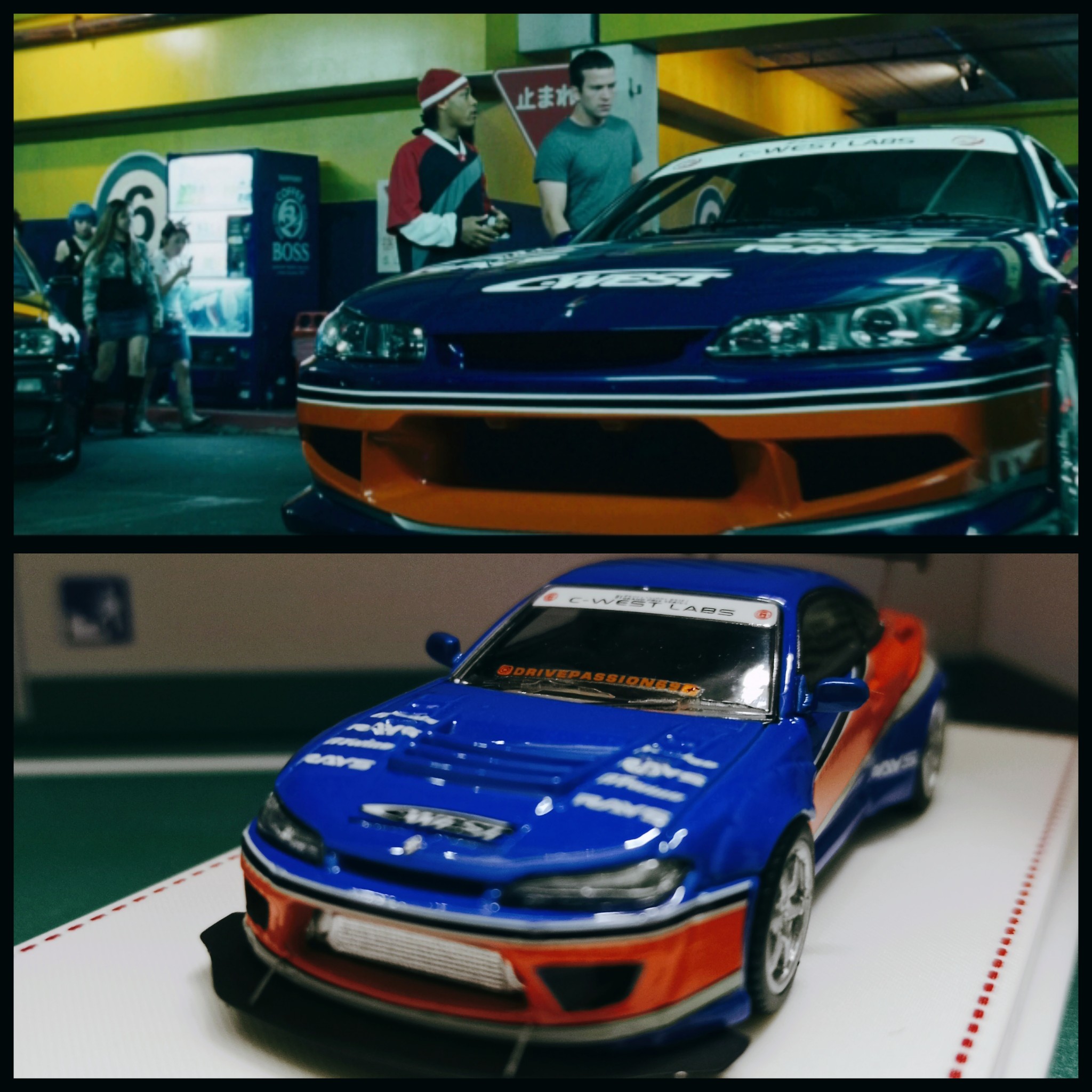 The Yokomo D1 HKS Genki S15 and its iconic color scheme 😍