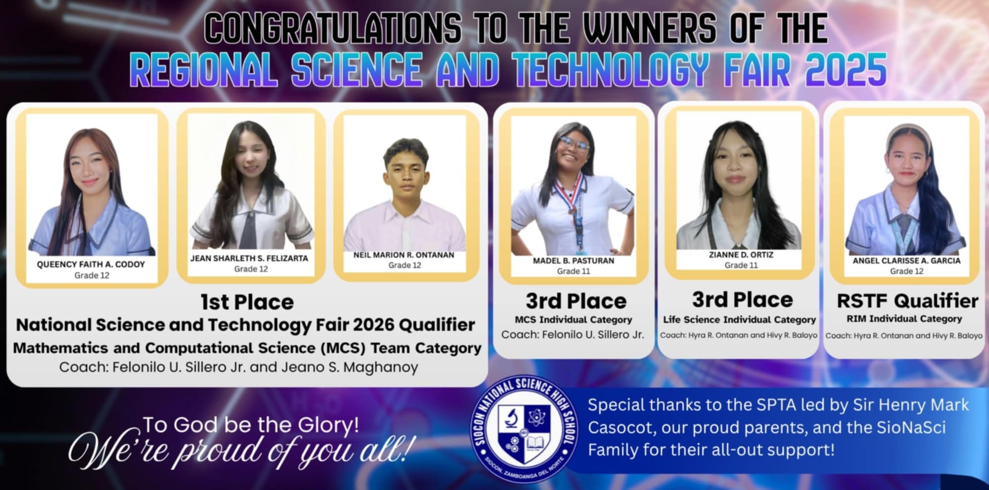 DepEd - We congratulate the winners of the Regional Science and ...