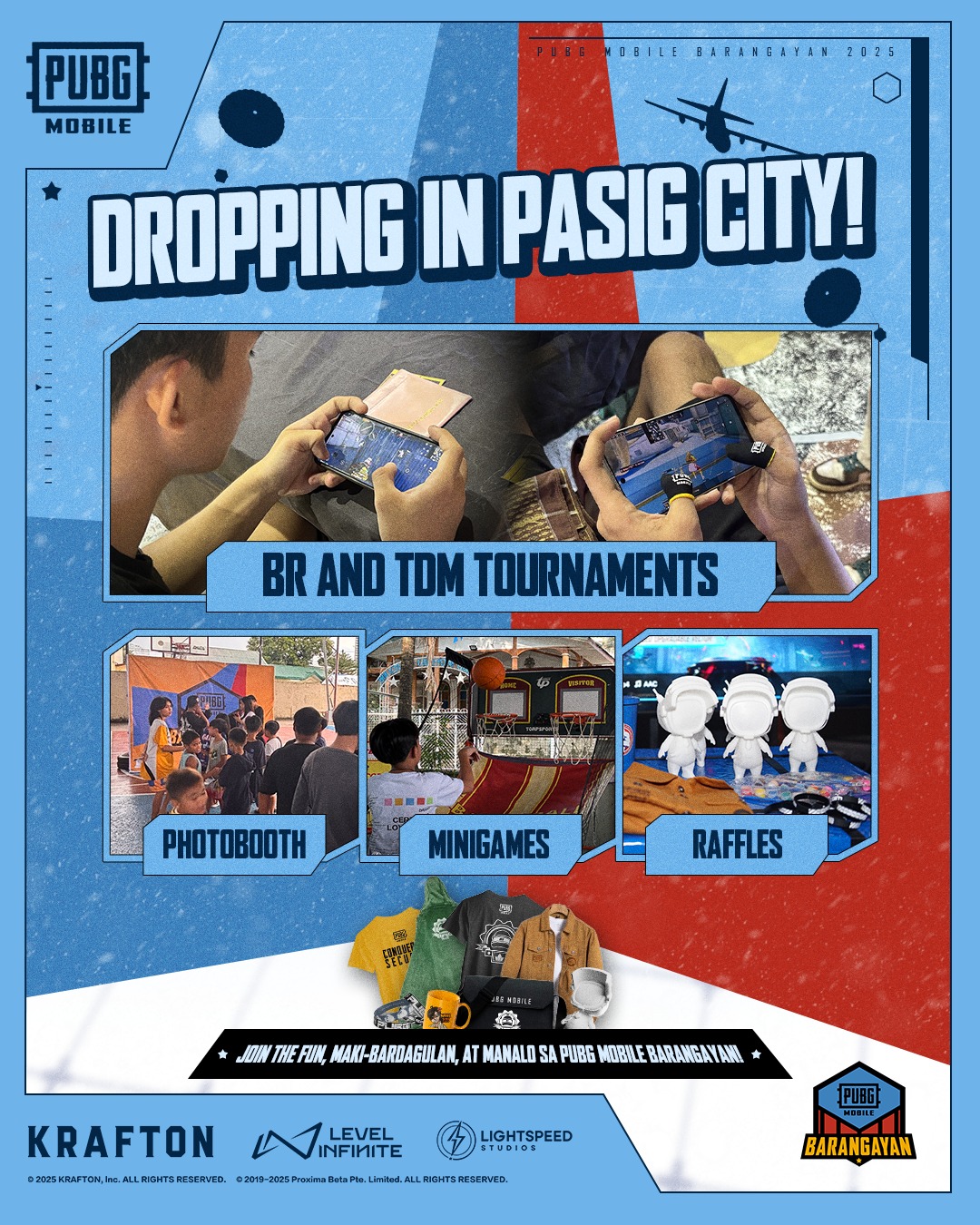 PUBG - PUBG MOBILE BARANGAYAN is dropping in PASIG CITY! Ninong is ...