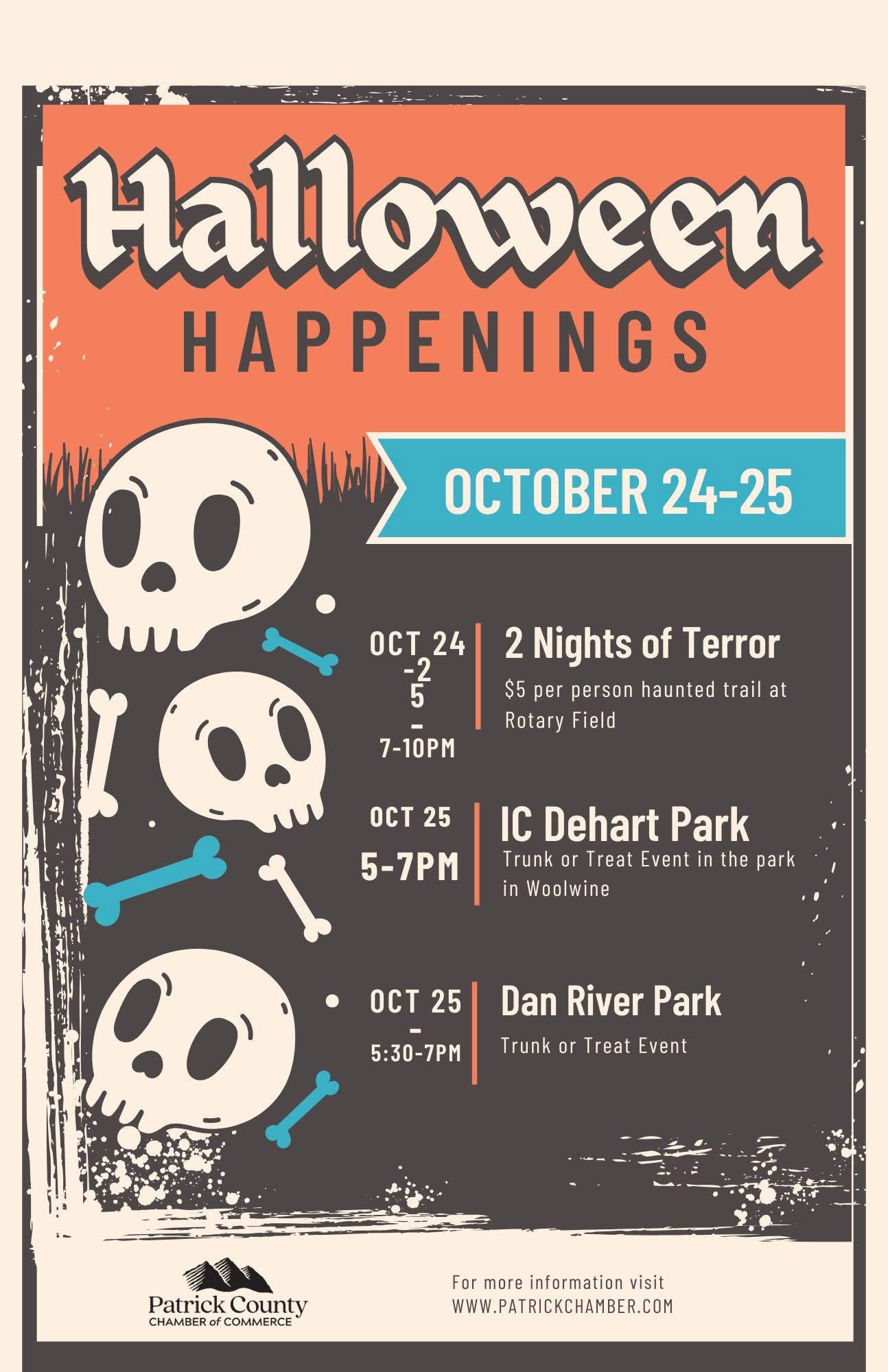 👻 Halloween Happenings around... - Visit Patrick County, VA | Facebook