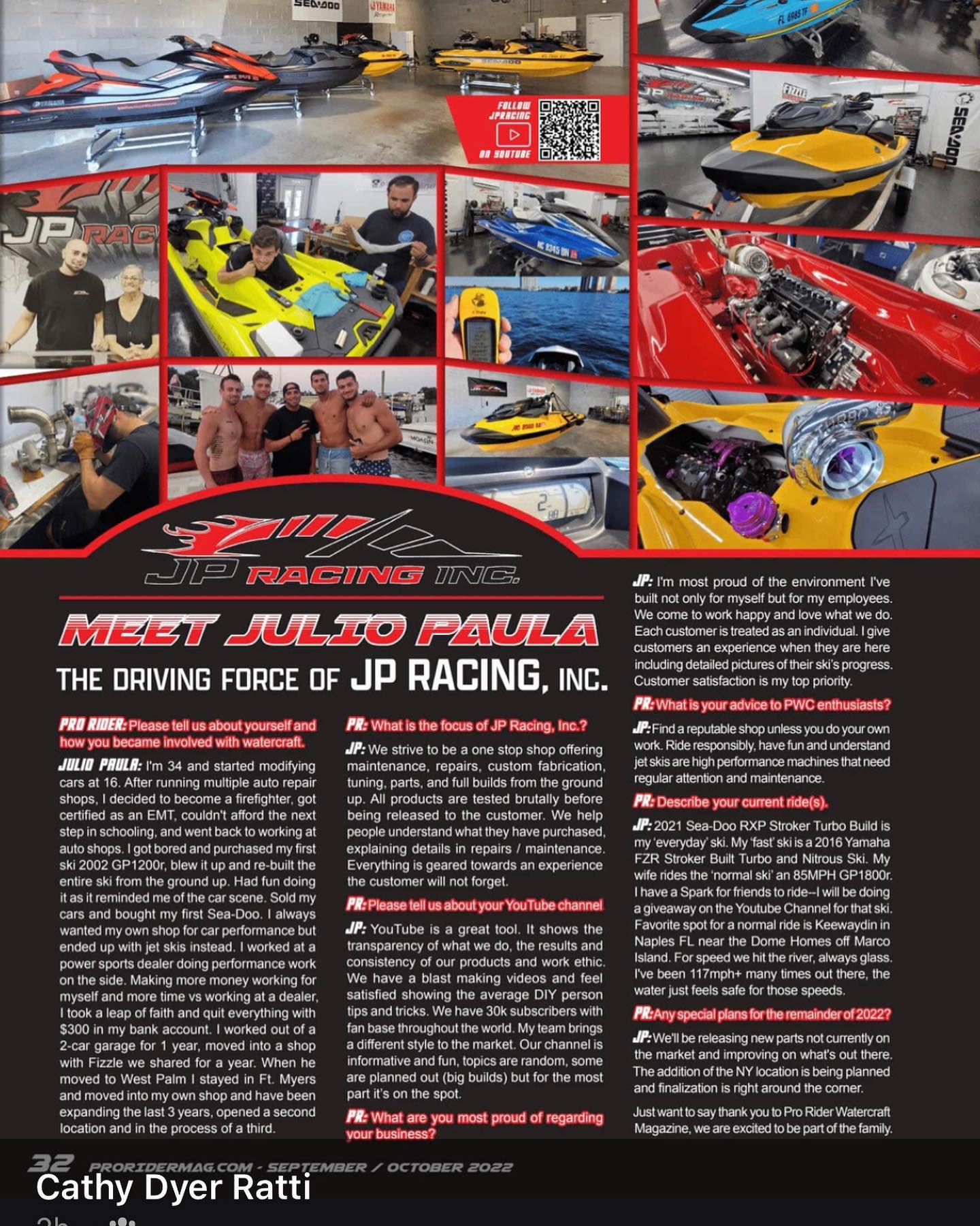 JPRacing Inc North Carolina