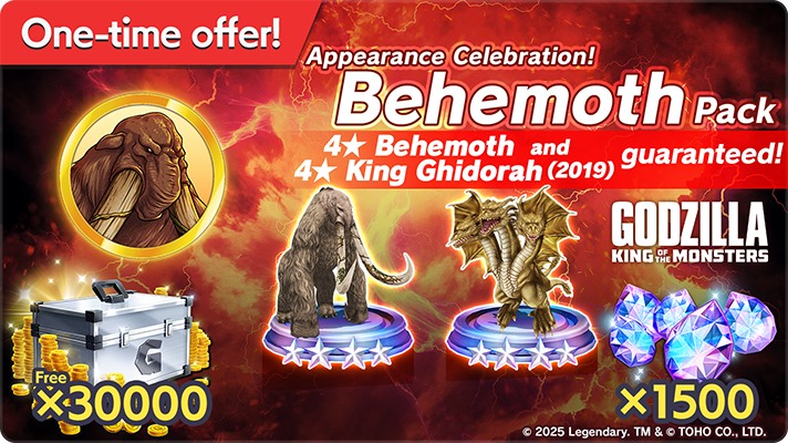 📢Appearance Celebration! Behemoth... - Godzilla Battle Line | Facebook