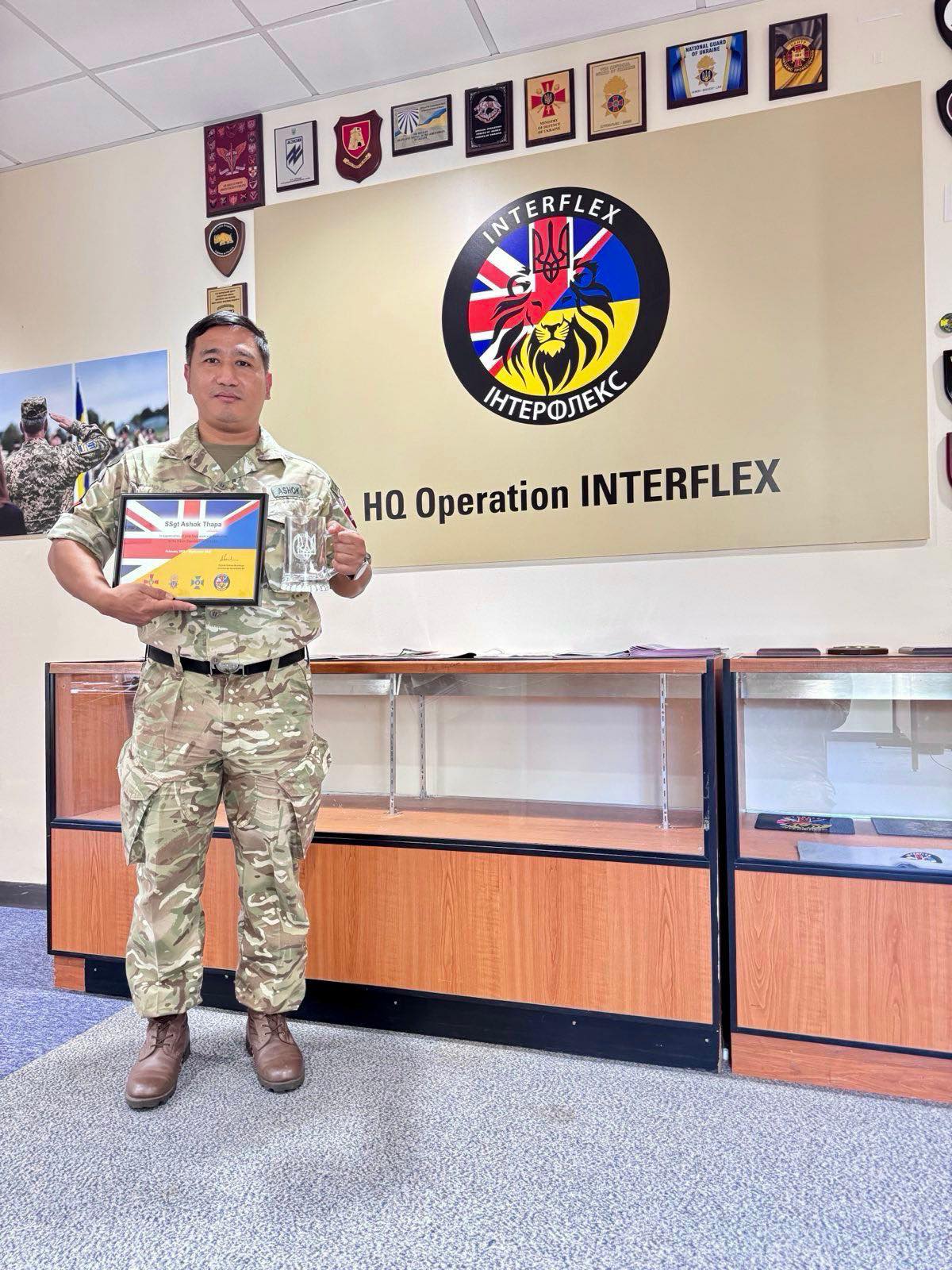 Commander - SSgt Ashok Thapa from 15 Sqn has been awarded the INTERFLEX ...