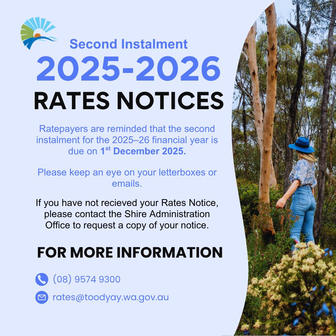 Shire - 📢 2025–2026 Rates Notices 💡 A reminder that the second ...