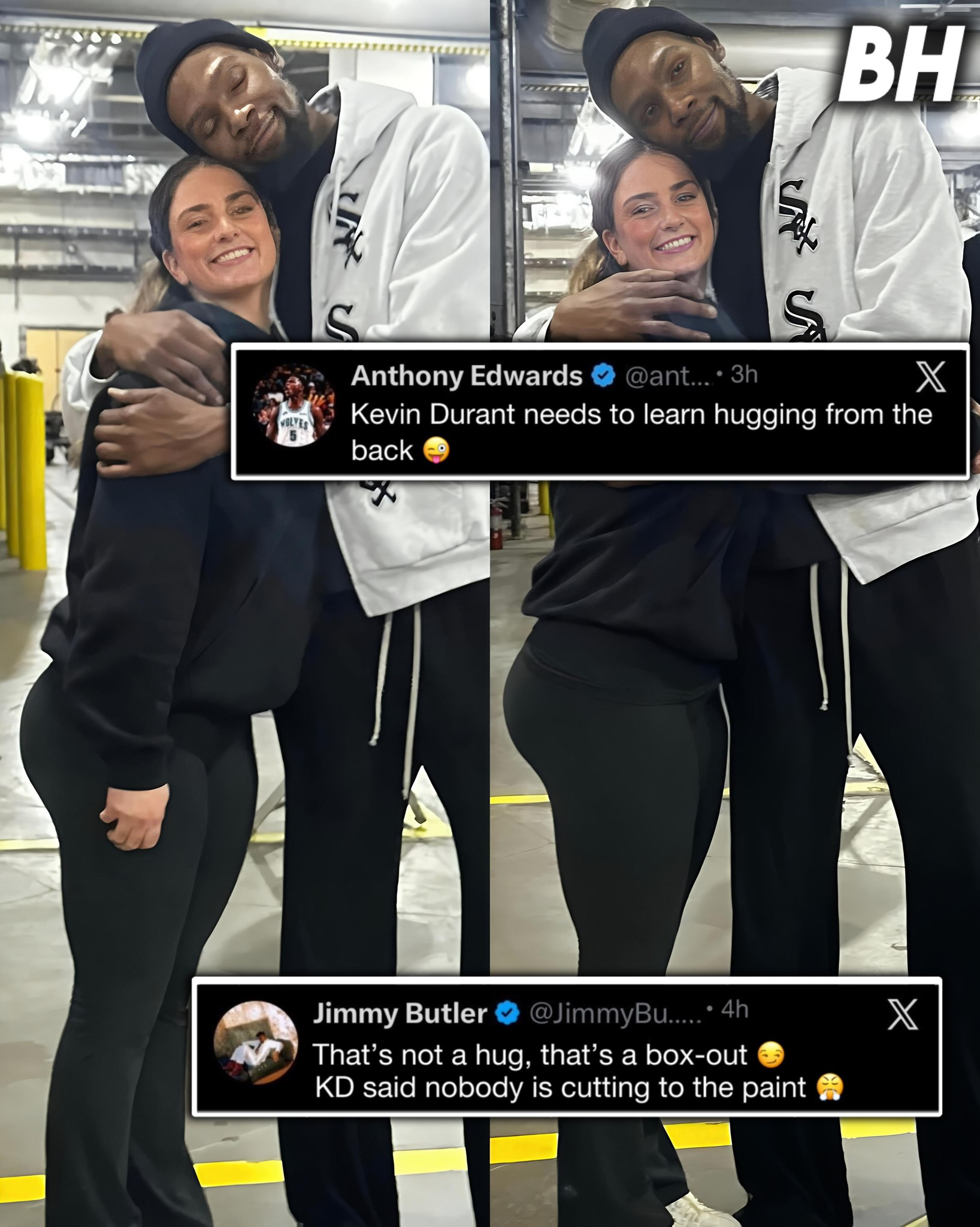 Edwards & Jimmy Butler strike on... - Basketball Hustlers | Facebook