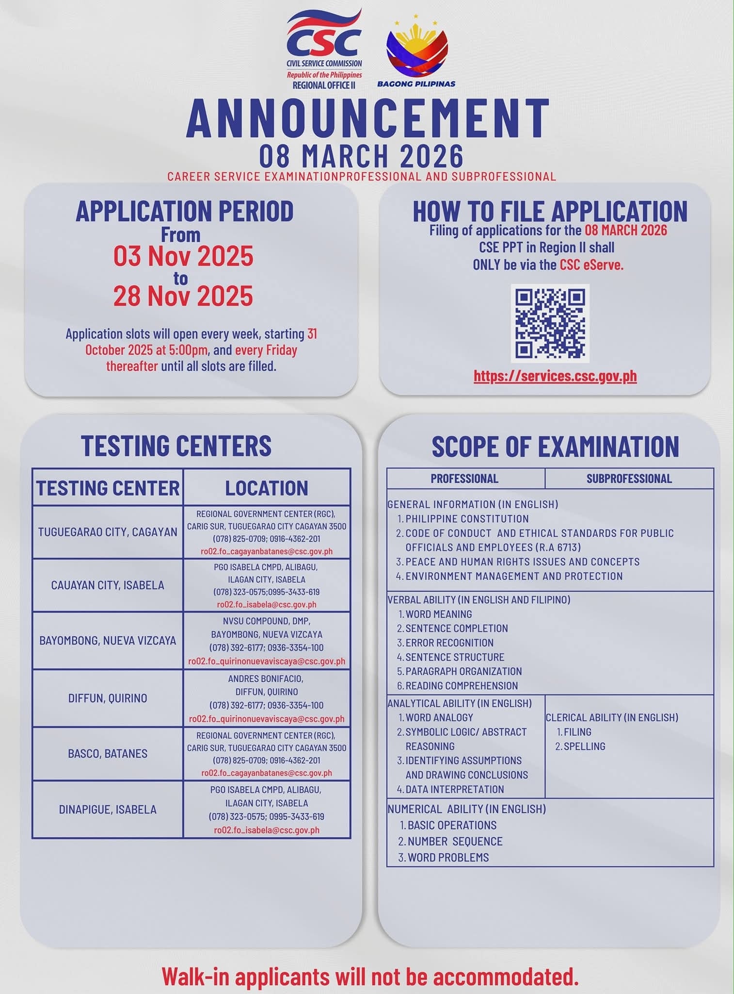Taga - FOR THE CIVIL SERVICE CHALLENGER ️ PUBLIC BULLETIN: 𝐑𝐞𝐚𝐝𝐲 𝐭𝐨 ...