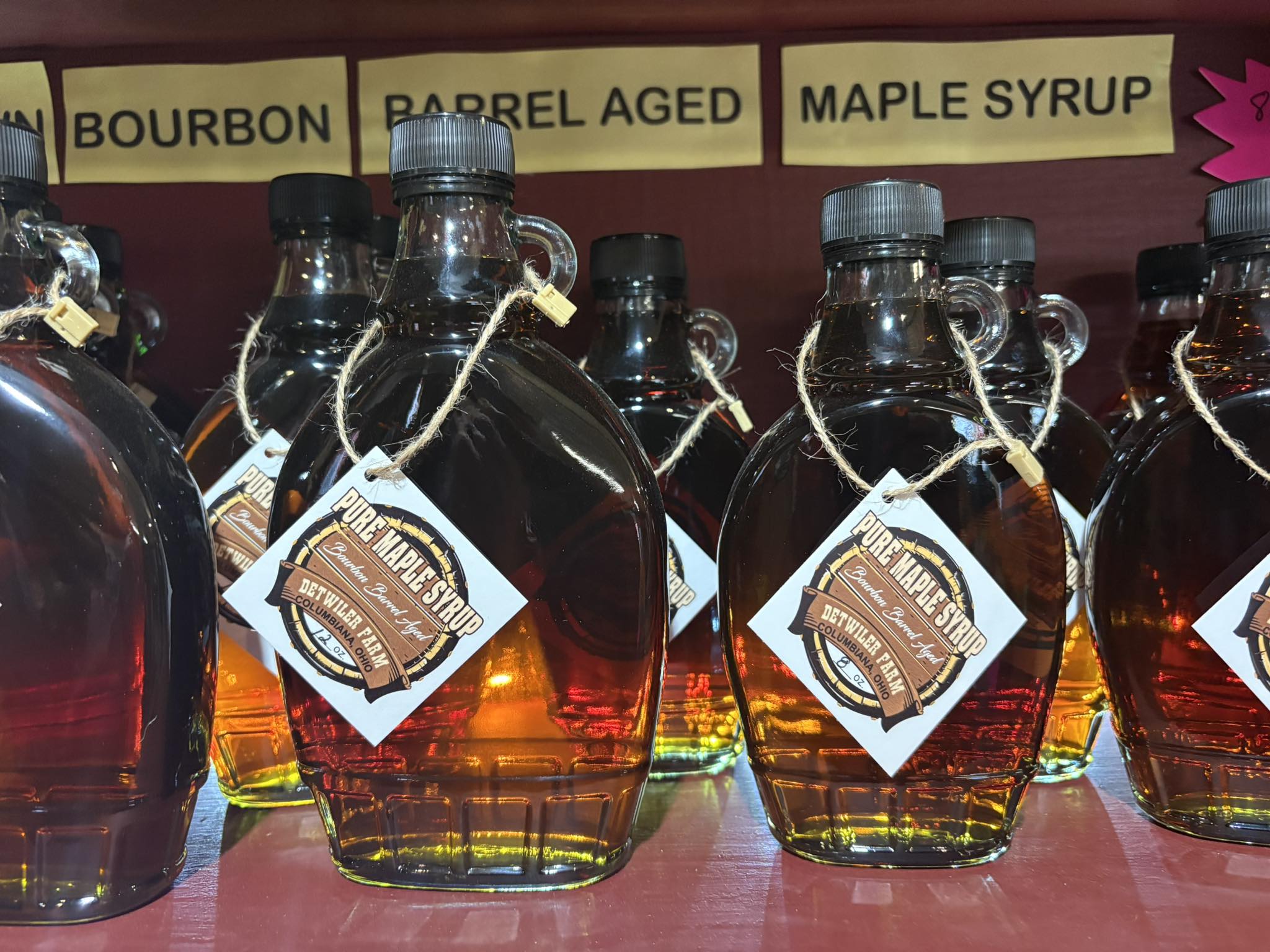 Detwiler - We once again have our Bourbon Barrel Aged Maple Syrup. We ...
